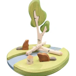 Brin D'Ours | Handmade Wooden Beaver River Set