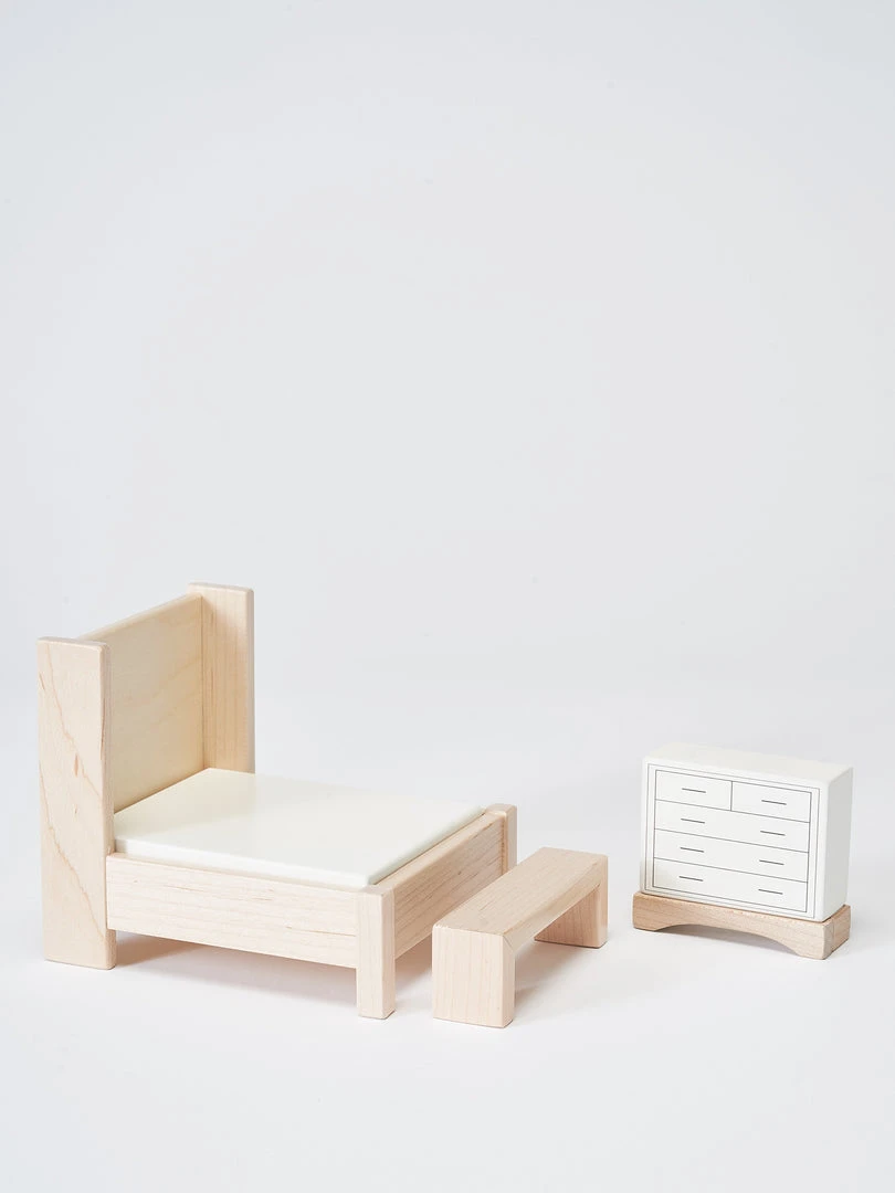 Milton & Goose Bedroom Dollhouse Furniture Set *New* 5 Milton & Goose Bedroom Dollhouse Furniture Set *New*