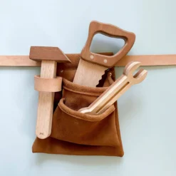 Odin Parker Wooden Tools & Suede Tool Belt *New*