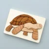 Cocoletes *New* Handmade Wooden Puzzle - Turtle