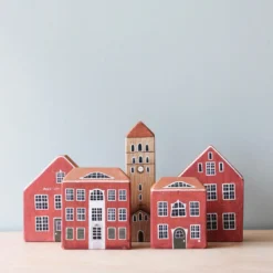 Vendor-unknown Handmade Wooden City