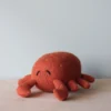 Hand-Knit Crab Stuffed Animal