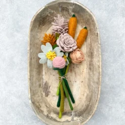 Odin Parker *New* Medium Felt Flower Bouquet