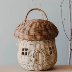 Olli Ella | Mushroom Basket