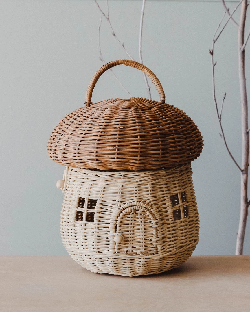 Olli Ella | Mushroom Basket 4 Olli Ella | Mushroom Basket