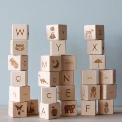 Sabo Concept *New* Alphabet Wooden Blocks