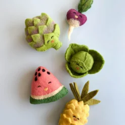 - Felted Fruits And Vegetables