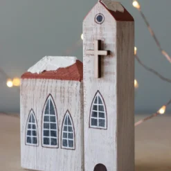 Vendor-unknown *New* Handmade Wooden Christmas Village