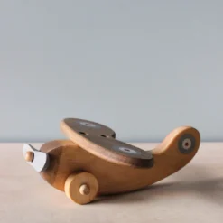 Friendly Toys *New* Handmade Wooden Airplane