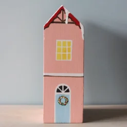 Creative Coop Handmade Wooden Christmas Building *New*