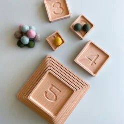 Odin Parker The Original Wooden Pyramid Counting Trays - Made In USA *New*