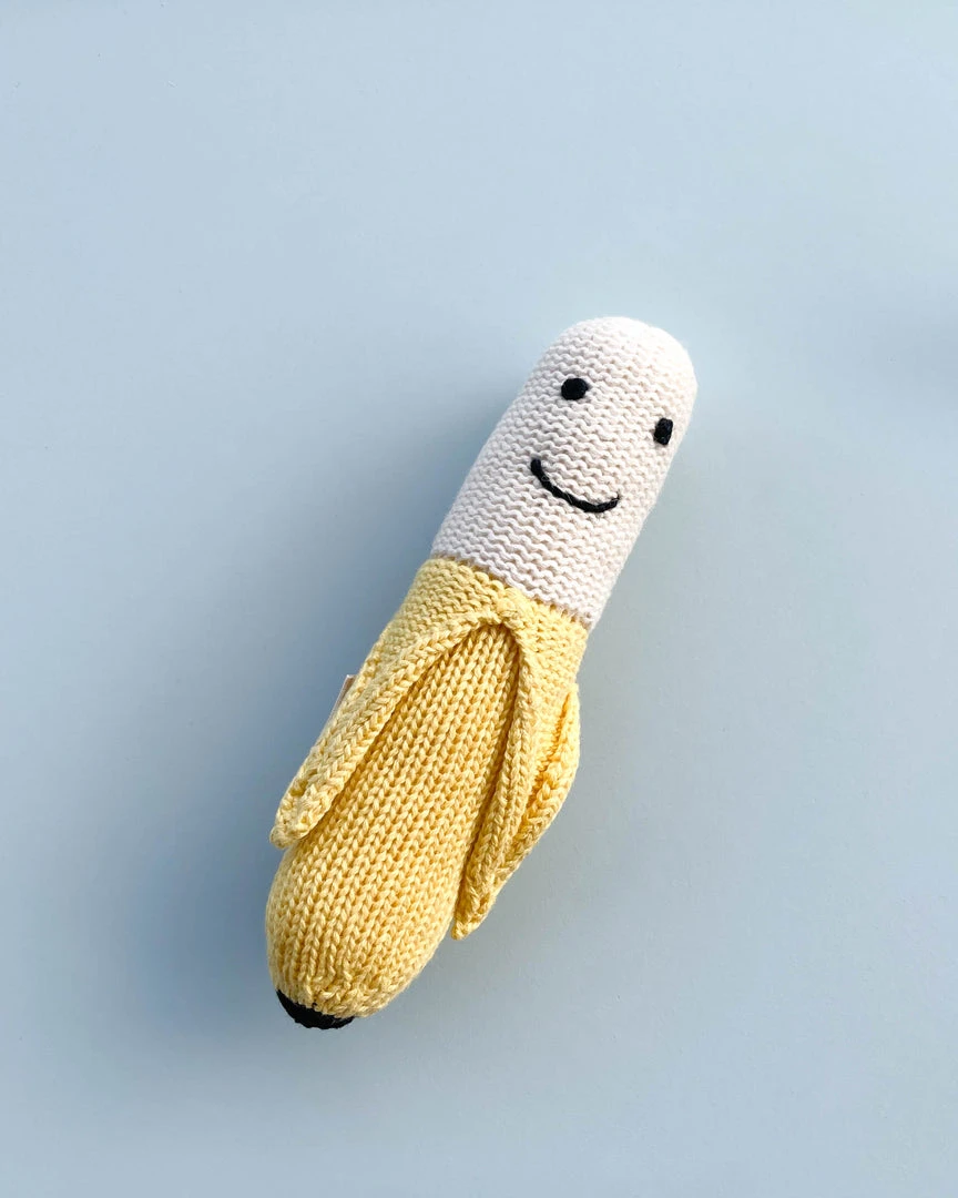 Estella Organic Banana Rattle 3 Estella Organic Banana Rattle