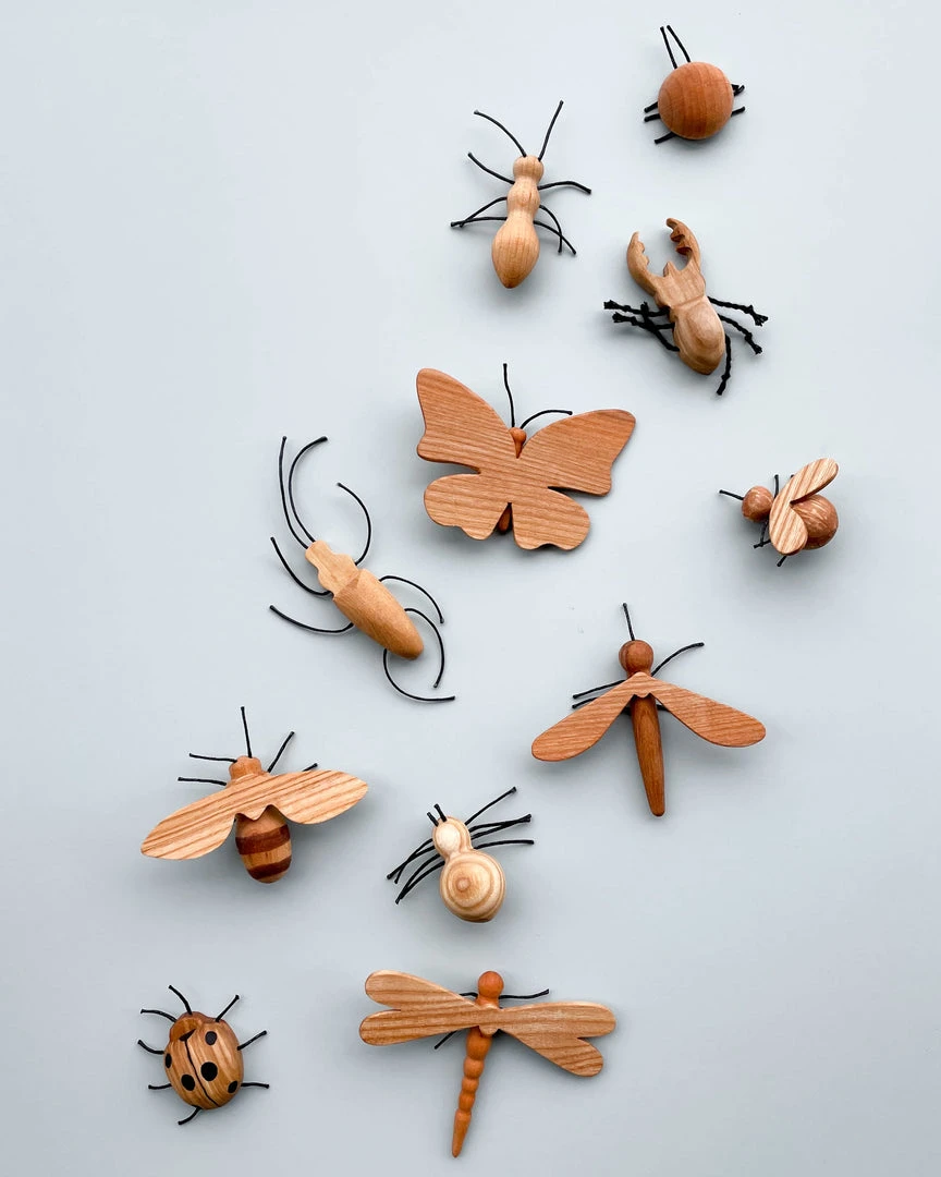 Odin Parker Exclusive Handmade 11-Piece Wooden Insects 4 Odin Parker Exclusive Handmade 11-Piece Wooden Insects