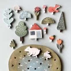 Odin Parker Exclusive Handmade Forest Play Set *New* 8 Odin Parker Exclusive Handmade Forest Play Set *New*