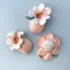 *New* Meri Meri Daisy Baby Booties & Rattle