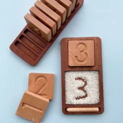 Odin Parker Exclusive *New* Wooden Counting & Tracing Tray - Made In USA