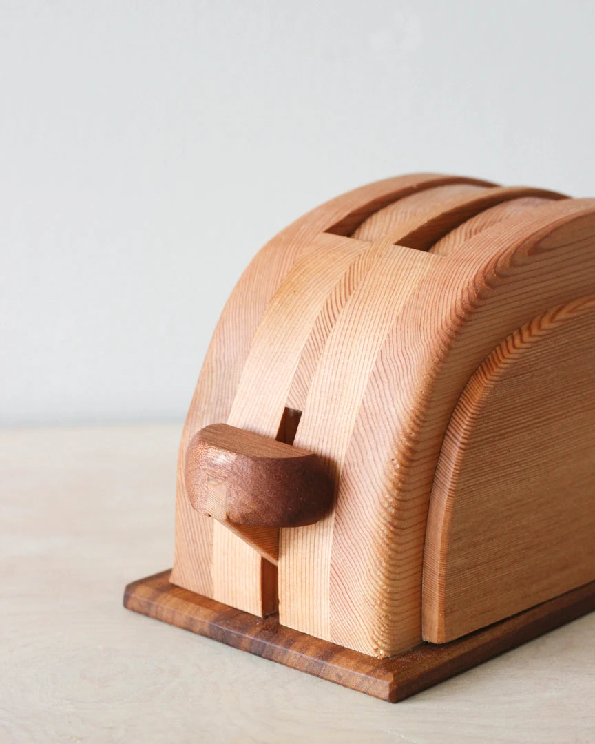 Odin Parker *New* Handmade Wooden Toaster 3 Odin Parker *New* Handmade Wooden Toaster