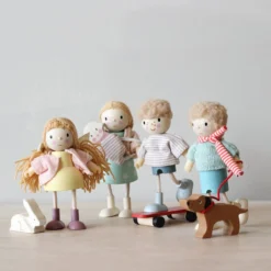 Tender Leaf Toys The Wooden Doll Family