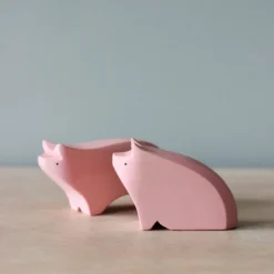 *New* Brin D'Ours | Handmade Wooden Pigs