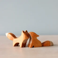 Brin D'Ours | Handmade Wooden Foxes *New*