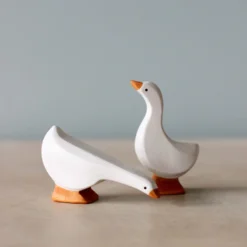 Brin D'Ours | Handmade Wooden Geese