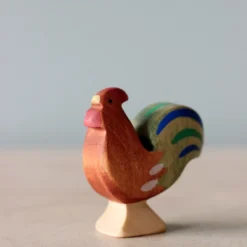 Brin D'Ours | Handmade Wooden Chickens And Rooster *New*