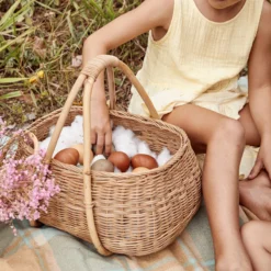 Olli Ella Mosey Rattan Basket