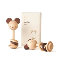 Oioiooi *New* Nice To Michu Baby Rattle