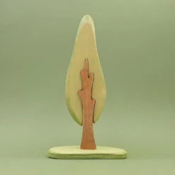 *New* Brin D'Ours | Handmade Green Poplar Tree With Base