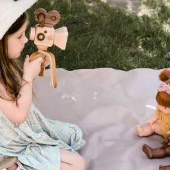 Father's Factory Father’s Factory | Wooden Toy Camera With Tripod *New*