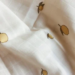 Konges Sløjd *New* Organic Lemon Muslin Cloth (3-Pack)