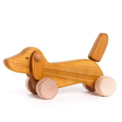 Bajo Wooden Dachshund Puppy