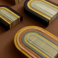 Min Min Copenhagen *New* MinMin Copenhagen Big Rainbow Stacker