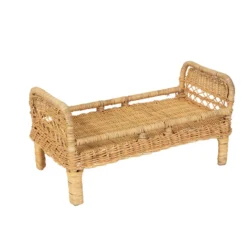 Fabelab Rattan Doll Bed