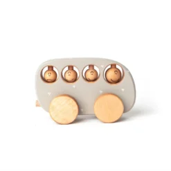 Friendly Toys Handmade Wooden Bus Toy *New*