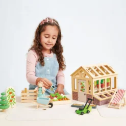 Tender Leaf Toys *New* Greenhouse And Garden Set