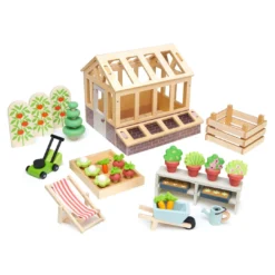 Tender Leaf Toys *New* Greenhouse And Garden Set