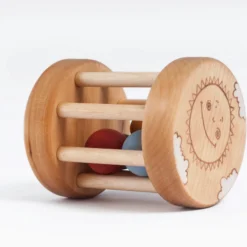 Friendly Toys Handmade Wooden Rattle