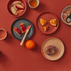 Ekobo *New* Bamboo Toddler Plate Set