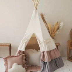 Odin Parker Teepee With Frills And Mat Set