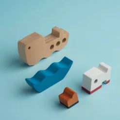 Animi *New* Handmade Wooden Boat Stacker