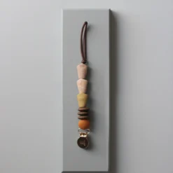 January Moon Saddle Pacifier Clip *New*