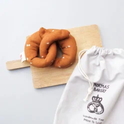 Normadot Handmade Soft Pretzel Play Food