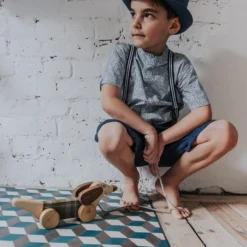 Friendly Toys Handmade Pull Along Dog Toy