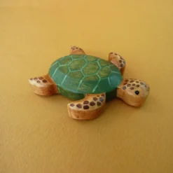 Forest Melody Handmade Wooden Turtle *New*