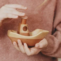 Tateplota *New* Handmade Wooden Boat
