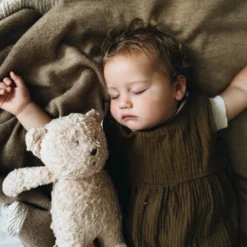 Moonie | Organic Humming Bear With Night Light *New*