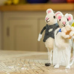Odin Parker Exclusive Felt Mice - Just Married