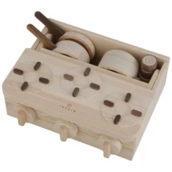 Ikonih *New* Mini 11-Piece Wooden Kitchen Set