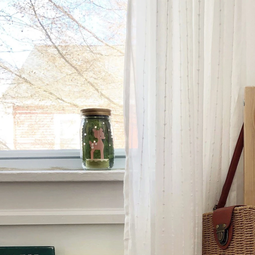 Tree By Kerri Lee Solar Powered Mason Jar Night Light *New* 5 Tree By Kerri Lee Solar Powered Mason Jar Night Light *New*